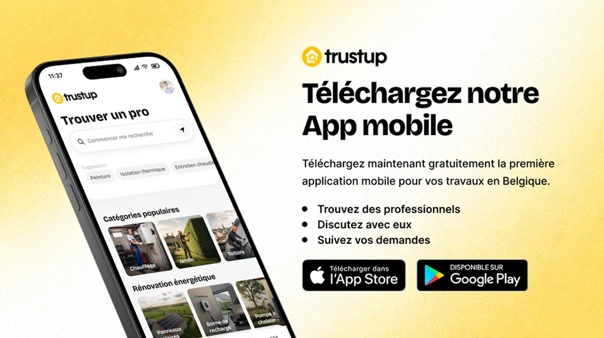 Promo app mobile Trustup